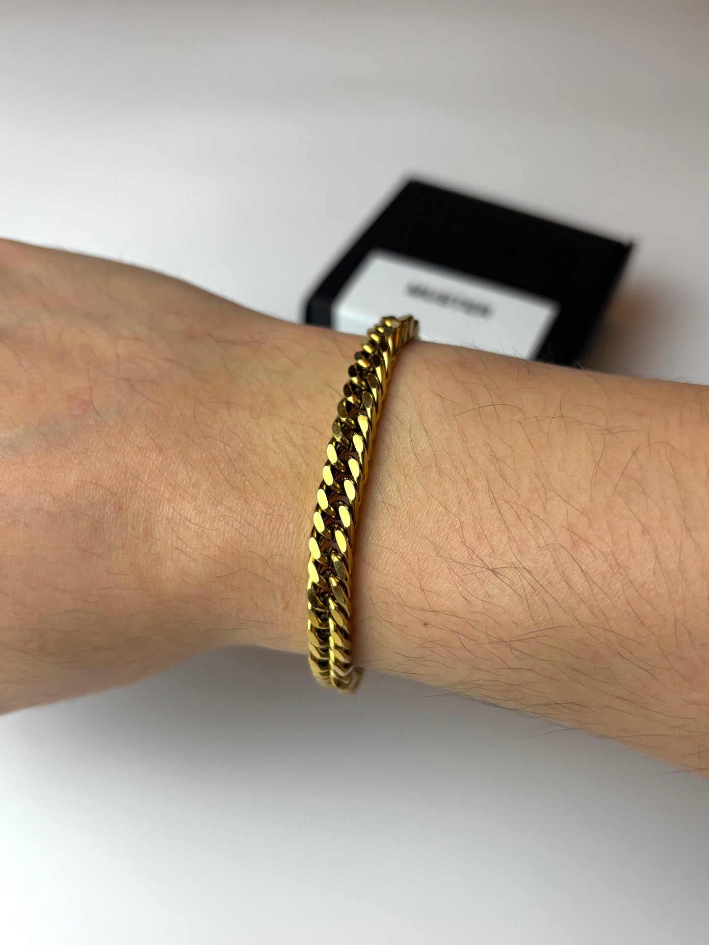 Cuban Gold Plated Bracelet