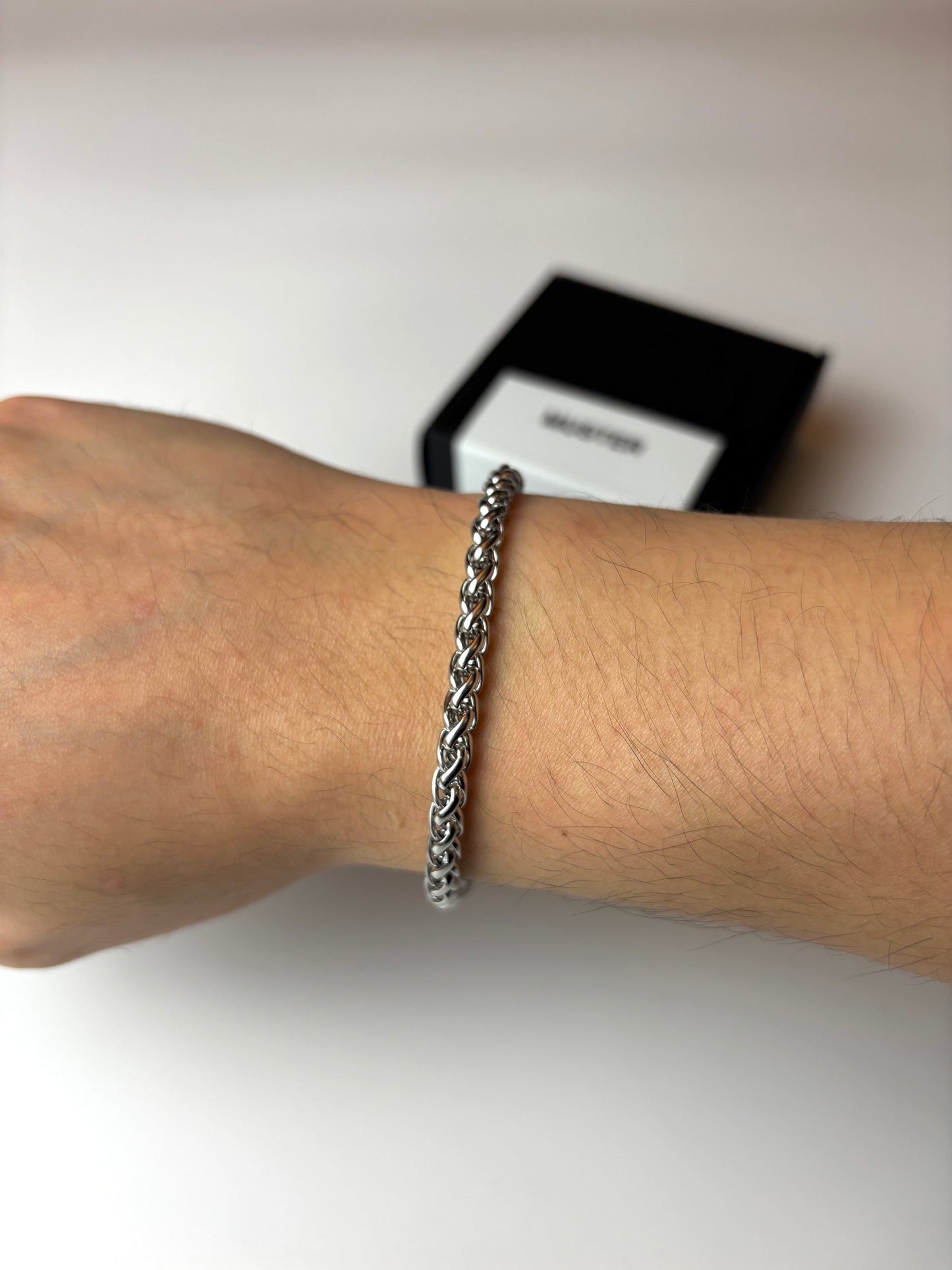 Slate Silver Bracelet