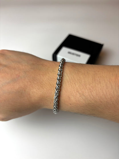 Slate Silver Bracelet