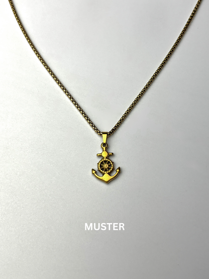 Mariner Anchor Pendant Necklace