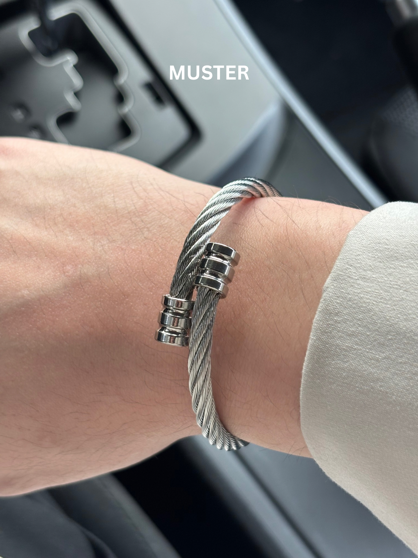 Bastion Cable Bangle